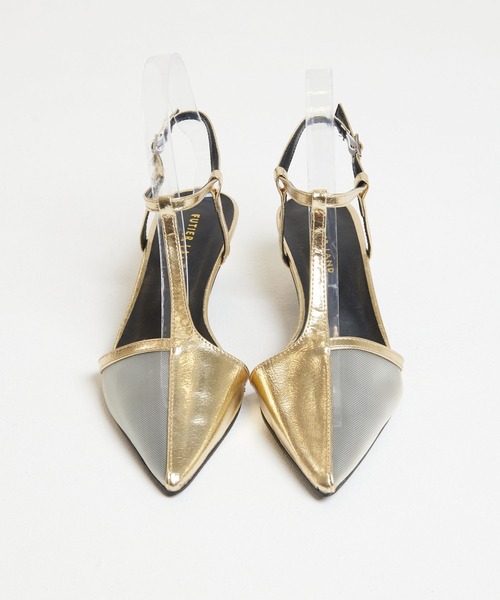 Futier land（フューティアランド）の「アシンメトリーTストラップサンダル（サンダル・レディース・ブラック/ゴールド/シルバー・36/37/40/38/39）」の18枚目の写真