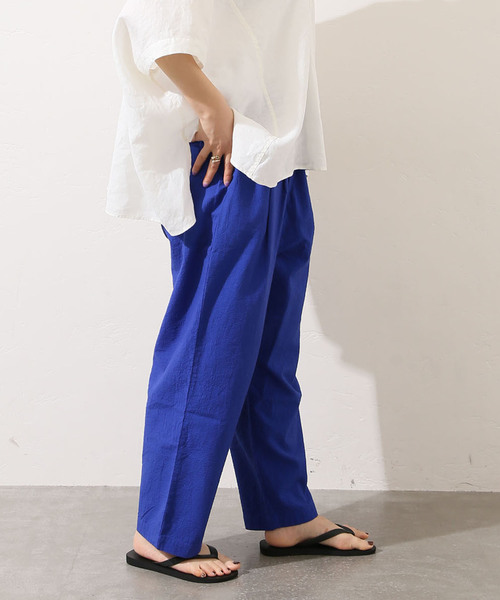 ジャーナルスタンダードラックス | シアサッカー イージーテーパーパンツ シアサッカー イージーテーパーパンツ（その他パンツ）｜JOURNAL