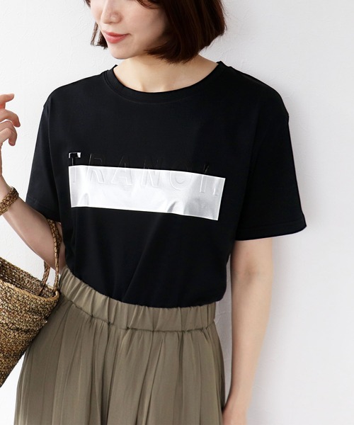 TRANOIプリント Tシャツ（Tシャツ/カットソー）｜Jines（ジネス）