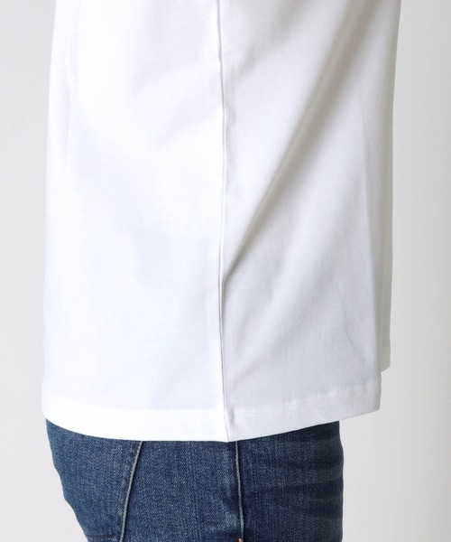 Jines（ジネス）の「TRANOIプリント Tシャツ（Tシャツ/カットソー・レディース・ホワイト/ブラック/ホワイト系その他/ブラック系その他・38）」の9枚目の写真