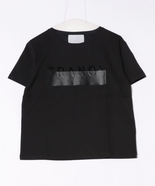 Jines（ジネス）の「TRANOIプリント Tシャツ（Tシャツ/カットソー・レディース・ホワイト/ブラック/ホワイト系その他/ブラック系その他・38）」の17枚目の写真