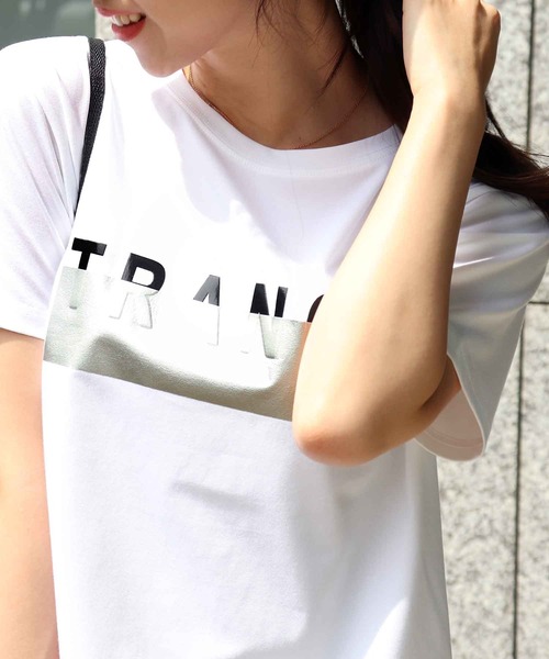 TRANOIプリント Tシャツ（Tシャツ/カットソー）｜Jines（ジネス）