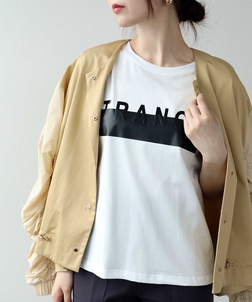 TRANOIプリント Tシャツ（Tシャツ/カットソー）｜Jines（ジネス）