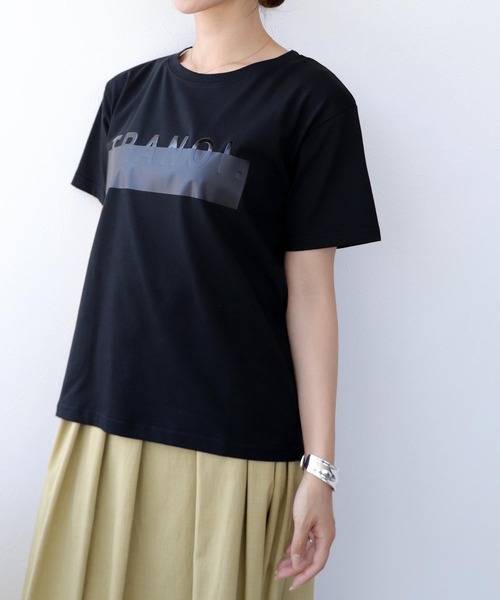 TRANOIプリント Tシャツ（Tシャツ/カットソー）｜Jines（ジネス）