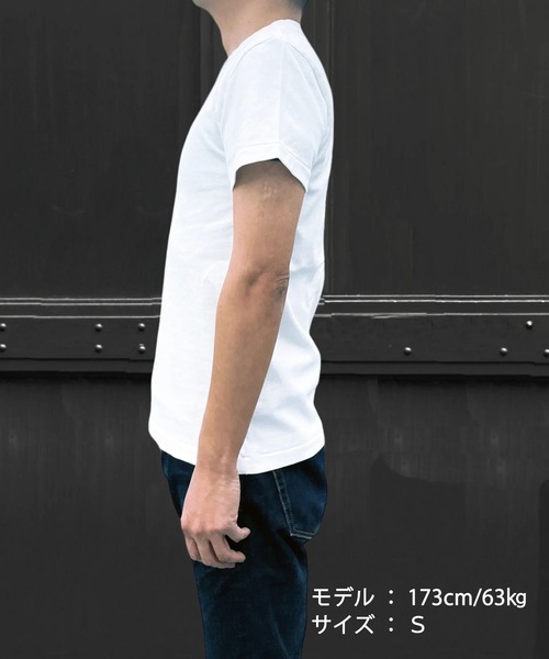 TMT（ティーエムティー）の「DRY COTTON JERSEY S/STEE(INDIAN HEAD)（Tシャツ/カットソー・メンズ・ネイビー/カーキ/ホワイト・X-LARGE/LARGE/MEDIUM/SMALL）」の13枚目の写真