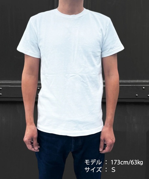 TMT（ティーエムティー）の「DRY COTTON JERSEY S/STEE(INDIAN HEAD)（Tシャツ/カットソー・メンズ・ネイビー/カーキ/ホワイト・X-LARGE/LARGE/MEDIUM/SMALL）」の12枚目の写真