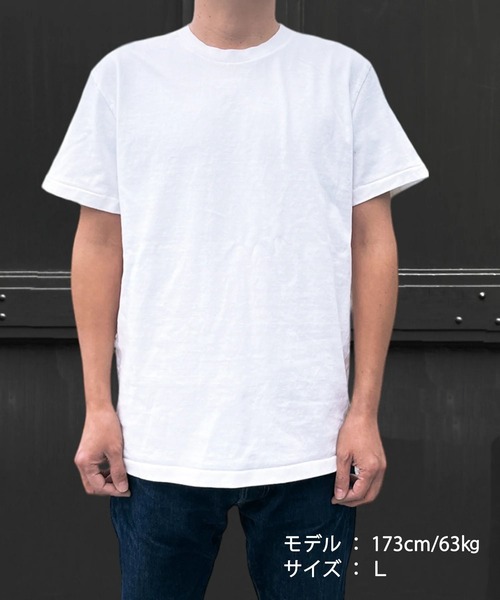 TMT（ティーエムティー）の「DRY COTTON JERSEY S/STEE(INDIAN HEAD)（Tシャツ/カットソー・メンズ・ネイビー/カーキ/ホワイト・X-LARGE/LARGE/MEDIUM/SMALL）」の8枚目の写真