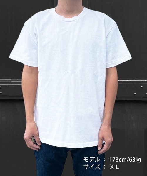 TMT（ティーエムティー）の「DRY COTTON JERSEY S/STEE(INDIAN HEAD)（Tシャツ/カットソー・メンズ・ネイビー/カーキ/ホワイト・X-LARGE/LARGE/MEDIUM/SMALL）」の10枚目の写真
