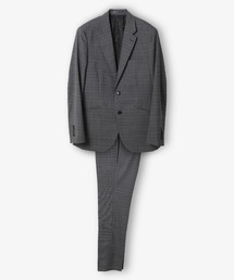 MEN'S BIGI | ウールメランジグレンチェックスーツ＜セットアップ＞(スーツセット)