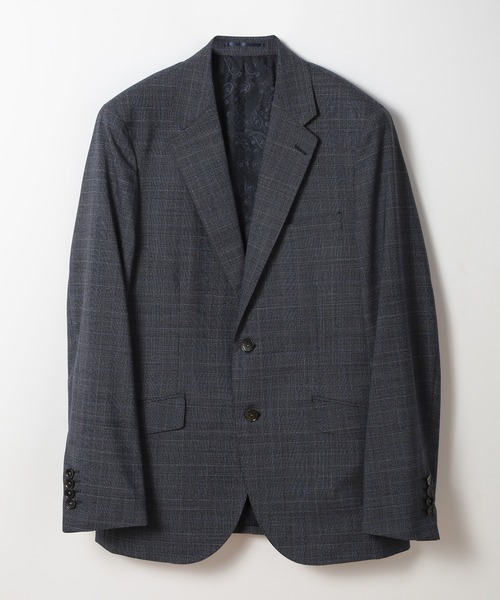 MEN'S BIGI（メンズビギ）の「ウールメランジグレンチェックスーツ＜セットアップ＞（スーツセット・メンズ・ネイビー/グレー・01/02/03/04）」の16枚目の写真