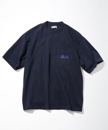 CAHLUMN | CAHLUMN/カウラム Heavy Weight Jersey Pocket T-Shirt “ARUSE” /ヘビーウェイト ジャージー ポケット Tシャツ アルセ(Tシャツ/カットソー)