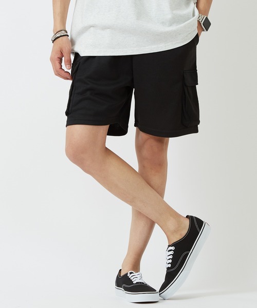 improves（インプローブス）の「ダンボール素材 ショート カーゴパンツ（カーゴパンツ・メンズ・ブラック系/チャコール/ベージュ/グレイッシュベージュ/杢グレー/ブラック/イエロー/オレンジ/エメラルド/ブルー・X-LARGE/LARGE/MEDIUM）」の22枚目の写真