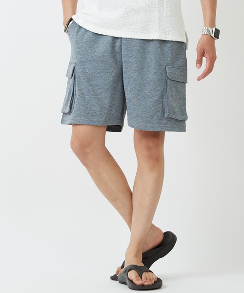 improves（インプローブス）の「ダンボール素材 ショート カーゴパンツ（カーゴパンツ・メンズ・ブラック系/チャコール/ベージュ/グレイッシュベージュ/杢グレー/ブラック/イエロー/オレンジ/エメラルド/ブルー・X-LARGE/LARGE/MEDIUM）」の11枚目の写真