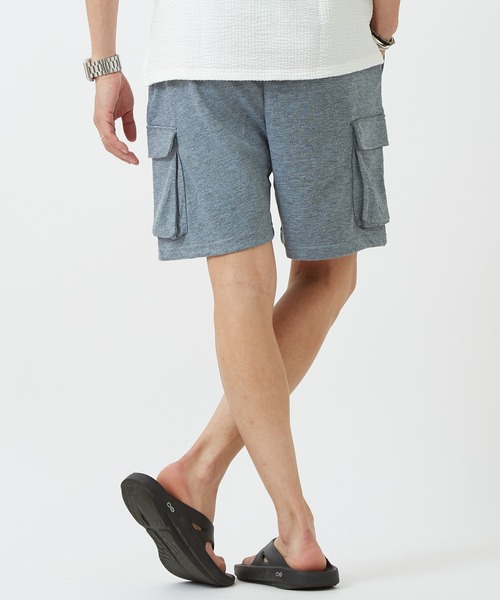 improves（インプローブス）の「ダンボール素材 ショート カーゴパンツ（カーゴパンツ・メンズ・ブラック系/チャコール/ベージュ/グレイッシュベージュ/杢グレー/ブラック/イエロー/オレンジ/エメラルド/ブルー・X-LARGE/LARGE/MEDIUM）」の13枚目の写真