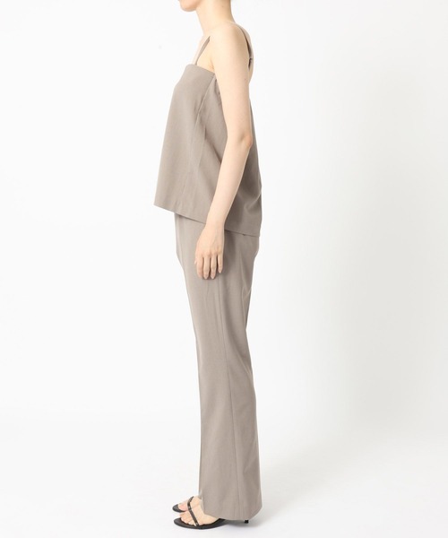 BARNYARDSTORM（バンヤードストーム）の「BARNYARDSTORM / ビスチェレイヤードパンツセット（セットアップ・レディース・ブラック/モカ・0/1）」の15枚目の写真