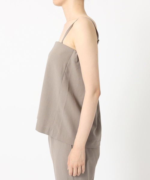 BARNYARDSTORM（バンヤードストーム）の「BARNYARDSTORM / ビスチェレイヤードパンツセット（セットアップ・レディース・ブラック/モカ・0/1）」の14枚目の写真