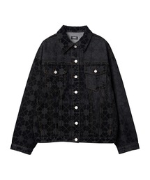 PAMEO POSE（パメオポーズ）の「Pixel Clover Denim Jacket（デニム