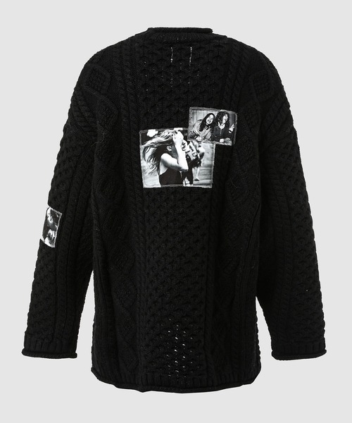 TAKAHIROMIYASHITATheSoloIst.（タカヒロミヤシタザソロイスト）の「roll neck huge fishermans sweater（ニット/セーター・メンズ・ブラック/グレー/ネイビー/ベージュ・44）」の6枚目の写真