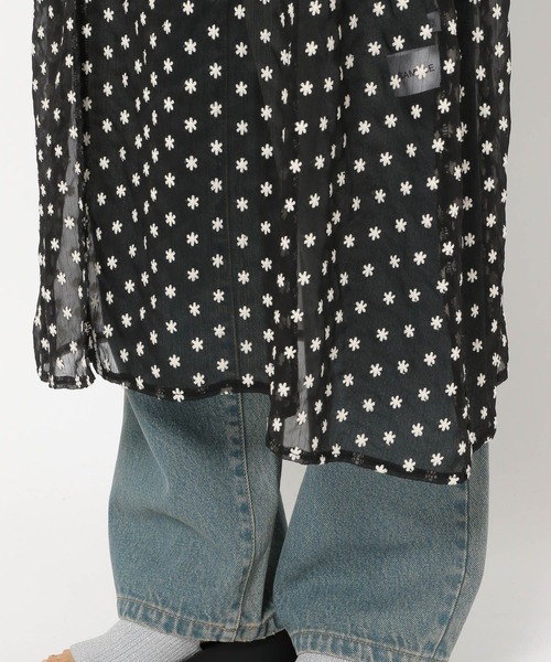 LOWRYS FARM（ローリーズファーム）の「ガラシアーキャミワンピ 131998（ワンピース・レディース・ホワイト/ブラック/ブラック系その他・FREE）」の16枚目の写真