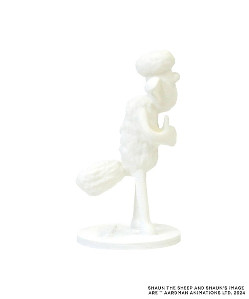 ひつじのショーン(ヒツジノショーン)の「【公式】ひつじのショーン立体ぬりぬり(フィギュア・レディース・ホワイト・FREE)」の6枚目の写真