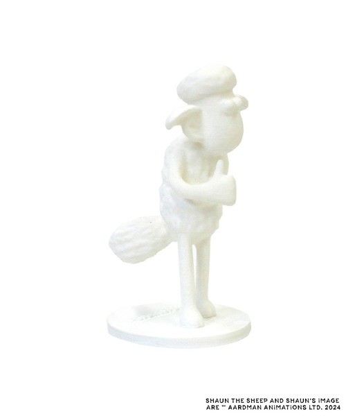 ひつじのショーン(ヒツジノショーン)の「【公式】ひつじのショーン立体ぬりぬり(フィギュア・レディース・ホワイト・FREE)」の7枚目の写真