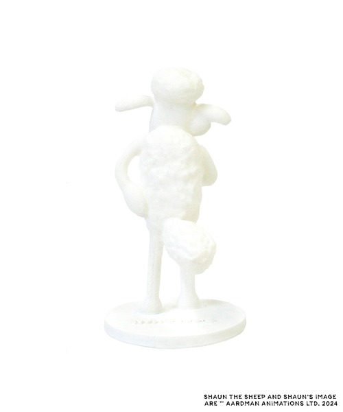 ひつじのショーン(ヒツジノショーン)の「【公式】ひつじのショーン立体ぬりぬり(フィギュア・レディース・ホワイト・FREE)」の5枚目の写真