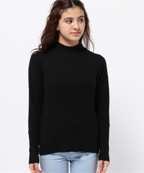 Heather（ヘザー）の「ボトルネックインナー　705044（ニット/セーター・レディース・レッド/ブラック/オフホワイト/ホワイト×ブラック/ホワイト・FREE）」の6枚目の写真