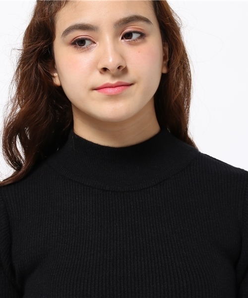 Heather（ヘザー）の「ボトルネックインナー　705044（ニット/セーター・レディース・レッド/ブラック/オフホワイト/ホワイト×ブラック/ホワイト・FREE）」の9枚目の写真