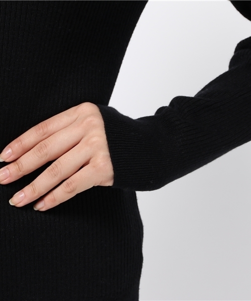 Heather（ヘザー）の「ボトルネックインナー　705044（ニット/セーター・レディース・レッド/ブラック/オフホワイト/ホワイト×ブラック/ホワイト・FREE）」の10枚目の写真