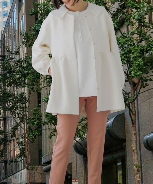 UVカット/蓄熱/ストレッチ/日本製【SONO/ソーノ】ﾏｼｭﾏﾛｺｰﾄ-HUMMING