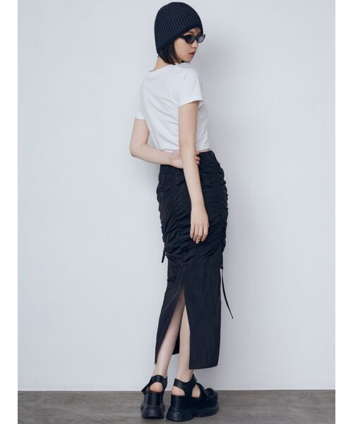 【Rest&Recreation】韓国人気 RR NYLON SKIRT PANTS (2色) RR NYLON SKIRT PANTS (PINK) - 감도 깊은 취향 셀렉트샵 29CM