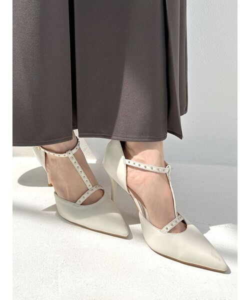 RESEXXY（リゼクシー）の「スタッズコンビパンプス（パンプス・レディース・ブラック/アイボリー・LARGE/MEDIUM/SMALL）」の18枚目の写真