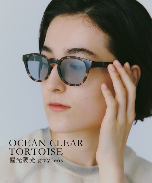 Jugaad14】OCEAN CLEAR tortoise（サングラス）｜Jugaad14（ジュガード