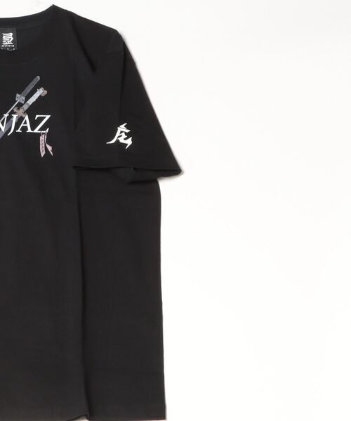 Mag.(マグ)の「【KINJAZ】Graphic T(Tシャツ/カットソー・メンズ・ブラック・LARGE/MEDIUM)」の2枚目の写真