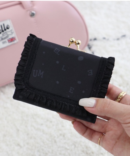 JUMELLE(ジュメロ)の「jm charming wallet(財布・レディース・ベージュ/ブラック・FREE)」の1枚目の写真