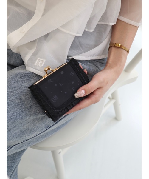 JUMELLE(ジュメロ)の「jm charming wallet(財布・レディース・ベージュ/ブラック・FREE)」の3枚目の写真