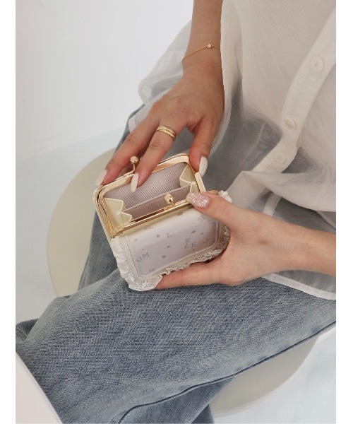 JUMELLE(ジュメロ)の「jm charming wallet(財布・レディース・ベージュ/ブラック・FREE)」の13枚目の写真