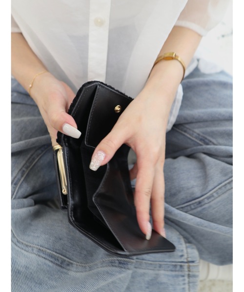 JUMELLE(ジュメロ)の「jm charming wallet(財布・レディース・ベージュ/ブラック・FREE)」の16枚目の写真