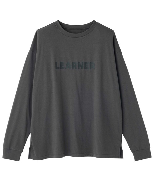 GeeRA(ジーラ)の「アソートロゴプリントロンT(Tシャツ/カットソー・レディース・チャコール/オフホワイト/ホワイト系その他/チャコールグレー・MEDIUM/LARGE)」の10枚目の写真