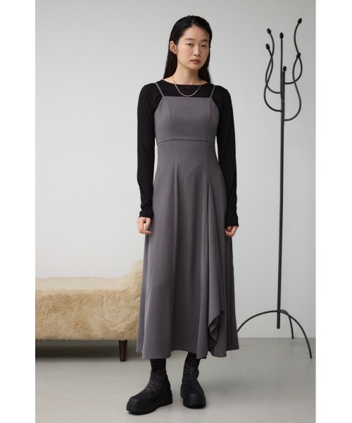 AZUL by moussy(アズールバイマウジー)の「ラメトラックソールソックスブーツ(ブーツ・レディース・ブラック/グレー・SMALL/MEDIUM/LARGE)」の7枚目の写真