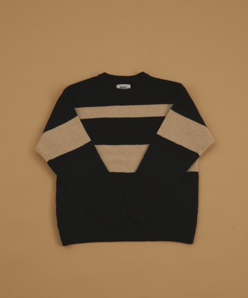 MERLOT(メルロー)の「マルチボーダールーズニット(ニット/セーター・レディース・その他1/その他2/その他3・FREE)」の7枚目の写真