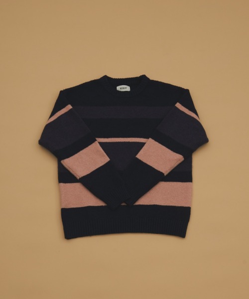 MERLOT(メルロー)の「マルチボーダールーズニット(ニット/セーター・レディース・その他1/その他2/その他3・FREE)」の8枚目の写真