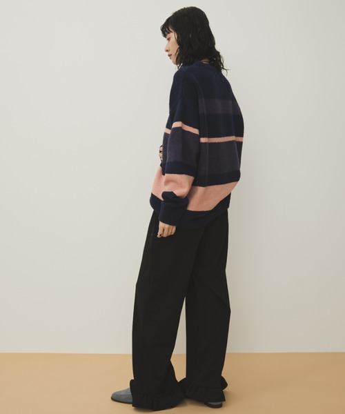 MERLOT(メルロー)の「マルチボーダールーズニット(ニット/セーター・レディース・その他1/その他2/その他3・FREE)」の17枚目の写真