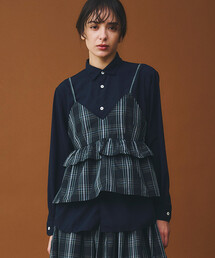 LE GLAZIK | フリルキャミソール WOMEN