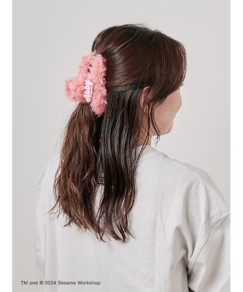 ガールズシリーズ】ファーヘアクリップ（バレッタ/ヘアクリップ