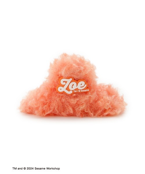 アレク　赤いファー付きヘアクリップ アレク 赤いファー付きヘアクリップ