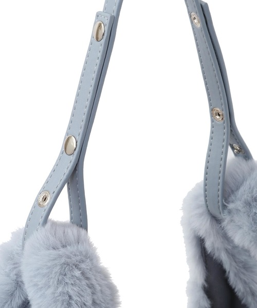 CONVERSE TOKYO(コンバーストウキョウ)の「2WAY ECO-FUR SHOPPING TOTEBAG(トートバッグ・レディース・サックスブルー/チャコールグレー/ベージュ/ブラウン/ピンク・FREE)」の19枚目の写真