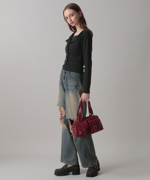 FOREVER 21（フォーエバー トゥエンティーワン）の「【2024FW】ローズキャミセットコンパクトカーディガン（カーディガン/ボレロ・レディース・レッド/ブラック/ブルー・SMALL/MEDIUM）」の14枚目の写真