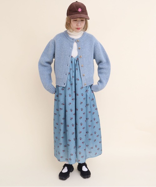 didizizi(ディディジジ)の「お花刺繍キャップ(キャップ・レディース・ダークブラウン/グリーン/ベージュ・FREE)」の19枚目の写真