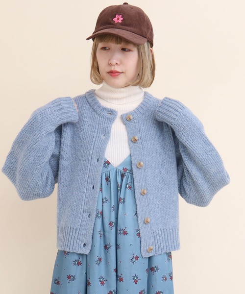 didizizi(ディディジジ)の「お花刺繍キャップ(キャップ・レディース・ダークブラウン/グリーン/ベージュ・FREE)」の20枚目の写真